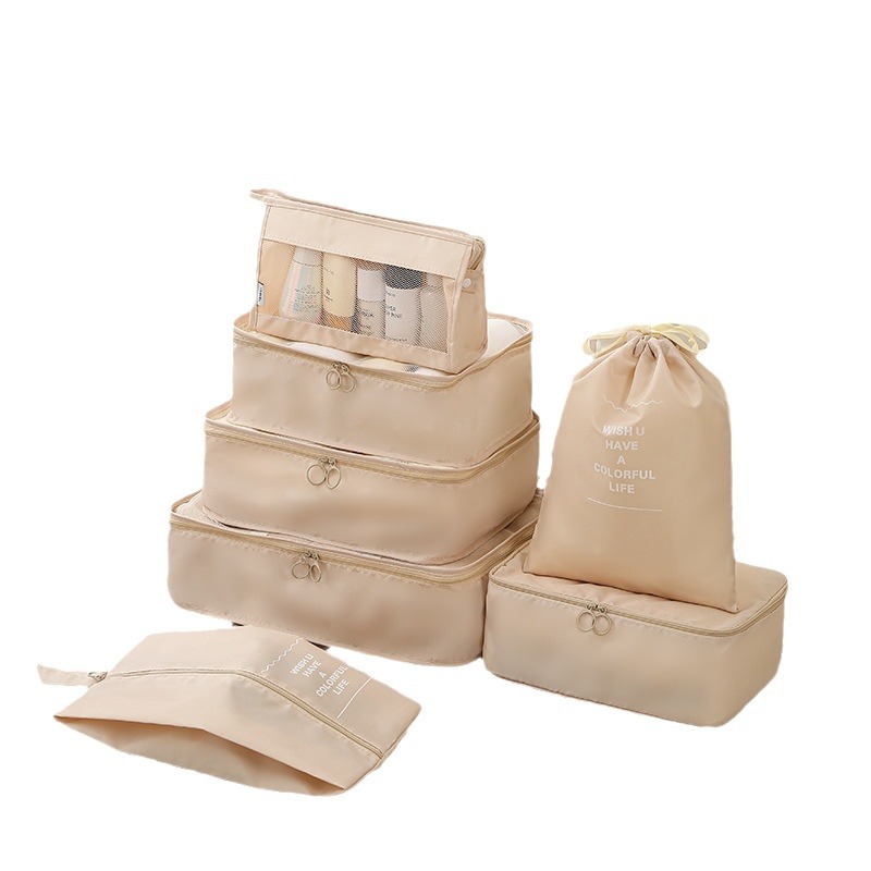 7PCS Seyahat Paketleme Organizatör Çantaları